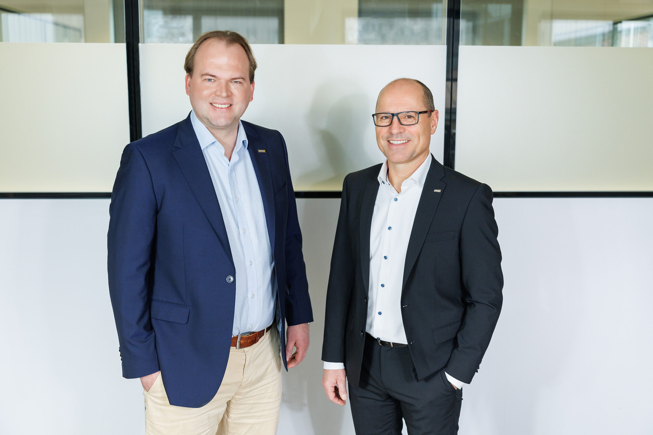 Smatrics EnBW COO Hauke Hinrichs und Thomas Landsbek, CEO.